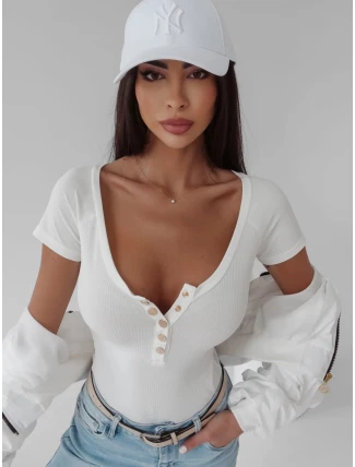 Dámske body 277673 ecru - Ola Voga Dámske body 277673 ecru - Ola Voga