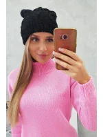 Majka dámska čiapka K376 čierna