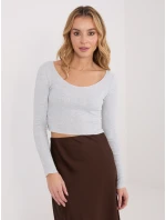 Blúzka WT BZ A1247.25 svetlosivá