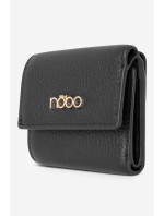 Dámska malá peňaženka z prírodnej kože Nobo Black