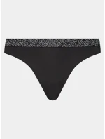 Dámske tangá 3Pack UW0UW05185 0VT ecru/black/pink - Tommy Hilfiger