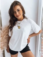 Dámske tričko s aplikáciou MIA ROSE ecru FashionStreet RY2254