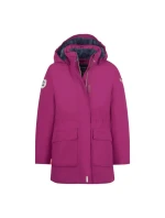 Trollkids Dievčenská nepremokavá ružová páperová bunda Alesund (301-235)