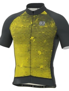 Košeľa Biemme PORDOI čierno-žltá M