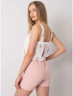 Šortky DHJ SN 13260.38P svetlo ružová