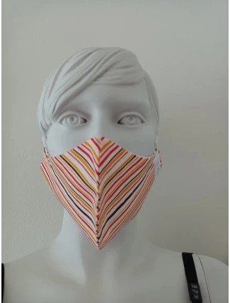 Bavlnená rúška prúžky - Vestis