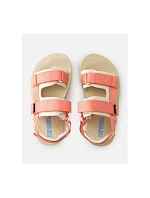 Plážové šľapky RIP CURL Newquay Bloom Open Toe-Girl, tyrkysové Plážové šľapky RIP CURL Newquay Bloom Open Toe-Girl, tyrkysové