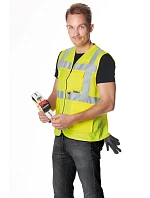 Korntex KXMF – Berlin Multifunkčná vesta 76.KXMF žltá/čierna Korntex KXMF – Berlin Multifunkčná vesta 76.KXMF žltá/čierna