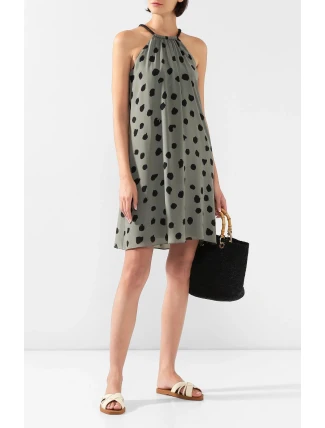 Dámske šaty M3006-407 zelenočierna - Maryn Mehlhorn