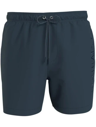 Pánske kúpacie kraťasy - KM00718 PRC - tm.šedá - Calvin Klein Pánske kúpacie kraťasy - KM00718 PRC - tm.šedá - Calvin Klein