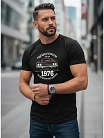 Pánske tričko Fifty-Fifty Classic black FashionStreet NX0100 Pánske tričko Fifty-Fifty Classic black FashionStreet NX0100