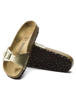 Birkenstock Madrid Birko-Flor Gold regular wide žabky (1016106) pre ženy