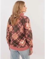 Mikina CLM BL 1259.59 tmavoružová