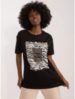 Tričko PM TS 4588.79 čierna Tričko PM TS 4588.79 čierna