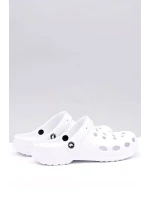 Pánské Klasické Nazouváky Bílé Crocsy