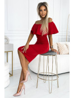 Dámske španielske šaty Numoco Marbella - červené