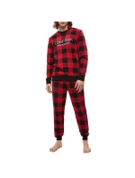 Pánska mikina NM1725E-5VJ čiernočervená - Calvin Klein