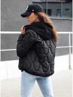 WINDGLAM dámska zimná bunda čierna FashionStreet TY4423 WINDGLAM dámska zimná bunda čierna FashionStreet TY4423