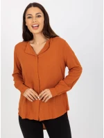 Blúzka D73761M10997C svetlo hnedá