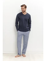3668 Pánske dlhé pyžamo DORIAN M–2XL 3668 Pánske dlhé pyžamo DORIAN M–2XL