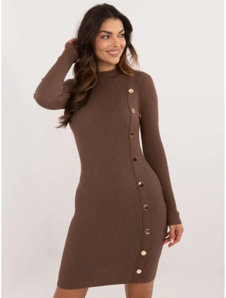 Šaty AT SK 2345 2.32 hnedé