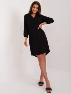 Šaty D73761M30427A čierne