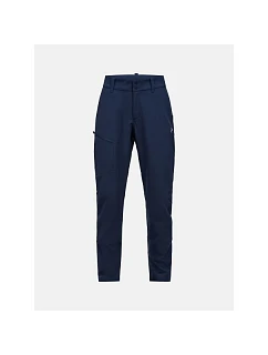 Nohavice PEAK PERFORMANCE W Scale Softshell Pants, modré