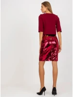 Blúzka LK BZ 507300.88 gaštanová Blúzka LK BZ 507300.88 gaštanová