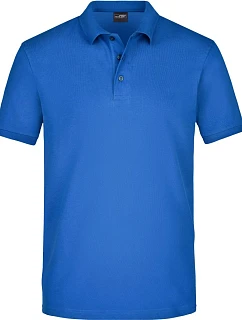 Daiber JN 710 Pánske elastické polo tričko z piké 02.0710 royal