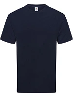 Tričko Fruit of the Loom Pure Cotton T z hustej organickej bavlny 16.1362 tmavomodrá