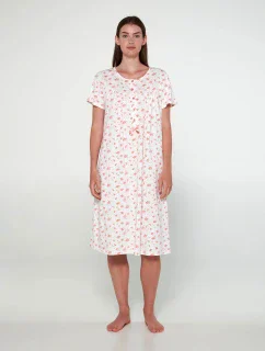 Vamp - Dlhá kvetinová nočná košeľa 20361 - Vamp