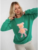 Blúzka LK BZ 509067.15 tyrkysová