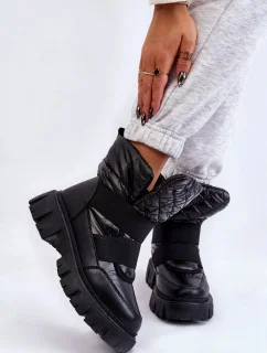 Dámske zateplené členkové SG-175B - Mix Feet