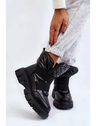 Dámske zateplené členkové SG-175B - Mix Feet