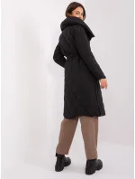Dámsky plášť NM KR TR8312.04P čierny - FPrice