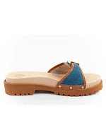 Dámske dreváky W F305492349 hnedo-modré - Scholl Iconic