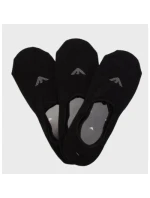 Emporio Armani Microfleece ponožky Calza Cotton Black 3-Pack