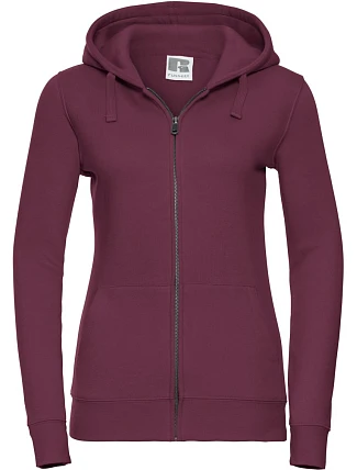 Russell Athletic 266F Dámska mikina s kapucňou „Authentic“ 10.266F bordová Russell Athletic 266F Dámska mikina s kapucňou „Authentic“ 10.266F bordová