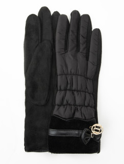 Monnari Rukavice Dámske kontrastné rukavice Black