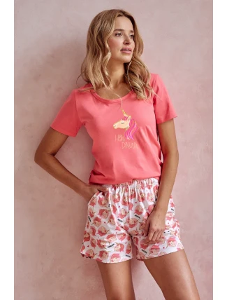 3112 DÁMSKE PYŽAMO MILA S-XL