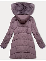 Dámska zimná bunda strednej veľkosti S'west Purple (B8306-71) Dámska zimná bunda strednej veľkosti S'west Purple (B8306-71)