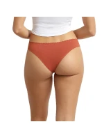 Dámske tangá 2 ks DIM BODY TOUCH THONG 2 ks - BELLINDA - brick