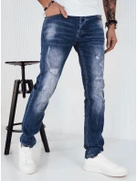 Pánske modré džínsové nohavice FashionStreet UX4143 Pánske modré džínsové nohavice FashionStreet UX4143