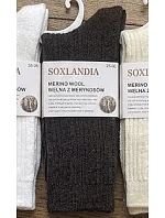 Ponožky WiK Soxlandia 3078, vzor 52, z merino vlny, veľkosti 35–42 Ponožky WiK Soxlandia 3078, vzor 52, z merino vlny, veľkosti 35–42
