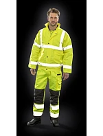 Result R 217X Bezpečnostná zimná bunda „Blouson“ 30.217X fluorescenčná žltá