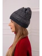 Dámska čiapka Amira K359 graphite+white Dámska čiapka Amira K359 graphite+white