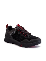 Męskie Niskie Buty Trekkingowe Memory Foam Big Star KK174126 Czarne
