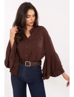 Košeľa s dlhým rukávom model 219625 Rue Paris