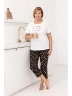 Regina 733 cr/r 2XL-3XL W26 dámske pyžamo
