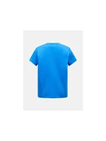 Detské tričko PEAK PERFORMANCE Jr Original Small Logo Tee, modrá farba